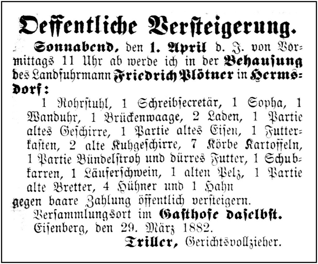 1882-03-29 Hdf Versteigerung Ploetner